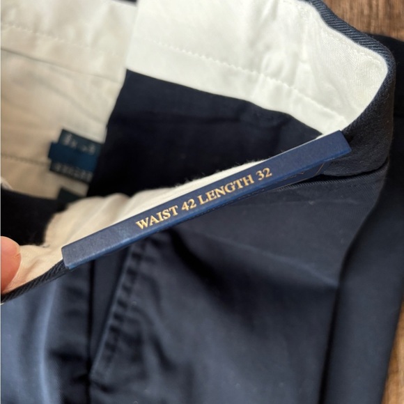 NEW Polo Ralph Lauren The Preston Pant Aviat Navy 100% Cotton Men's Size 42x32 - Picture 10 of 10